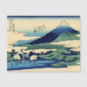 Hokusai - Umegawa - Carte magnétique Sagami (Devant)