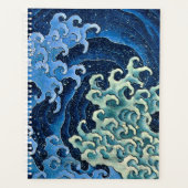 Hokusai Vrouwelijke Golf Oceaan Planner (Voorkant)