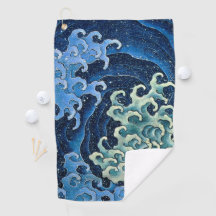 Hokusai Vrouwelijke Golf Vintage Oceaan