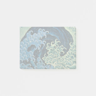 Hokusai Vrouwelijke Golf Vintage Oceaan Post-it® Notes