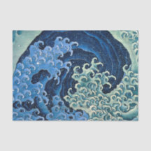 Hokusai Vrouwelijke Golf Vintage Oceaan
