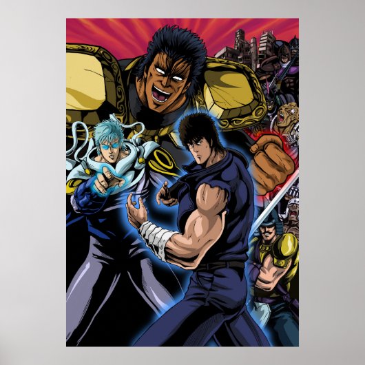 Hokuto no ken poster (Voorkant)