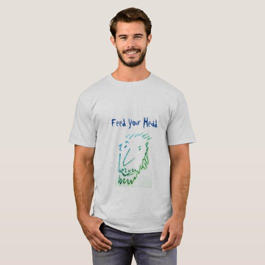 Hol in het hoofd t-shirt_medium T-shirt (Voorkant volledig)
