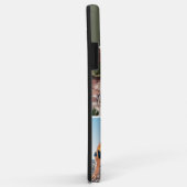 Hola! 4 Fotocollage Groen gepersonaliseerd Case-Mate iPhone Case (Achterkant/rechts)