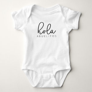 Hola Abuelitos Spaans Baby Romper