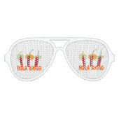 Hola Amigo Aviator Zonnebril (Voorkant)