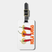 Hola Amigo Bagagelabel (Voorkant verticaal)