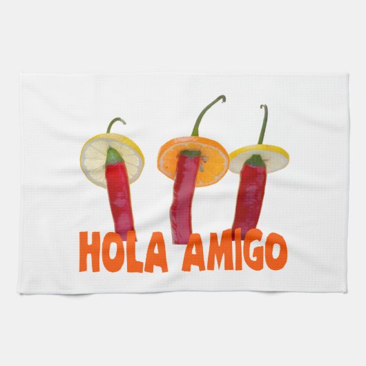 Hola Amigo Theedoek (Horizontaal)