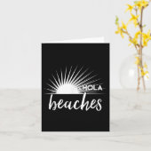 Hola Beaches _1 Kaart (Gele Bloem)