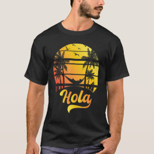 Hola bereikt zomervakantie bij vrouwen Man Ki T-shirt