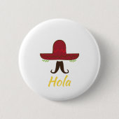 Hola Ronde Button 5,7 Cm (Voorkant)