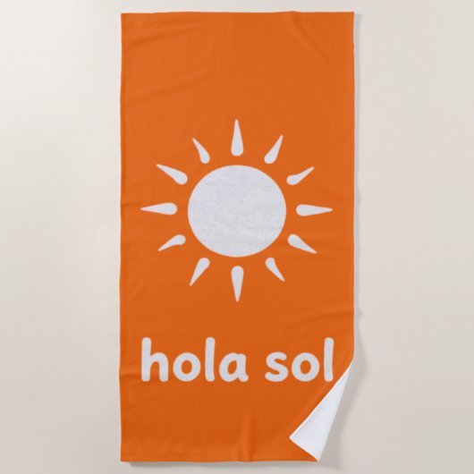 Hola Sol Strandlaken (Voorkant)