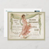 Holborn Restaurant Briefkaart (Voorkant / Achterkant)