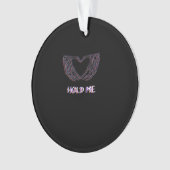 Hold Me Classic - Skeleton Hand Heart Ornament (voorkant)