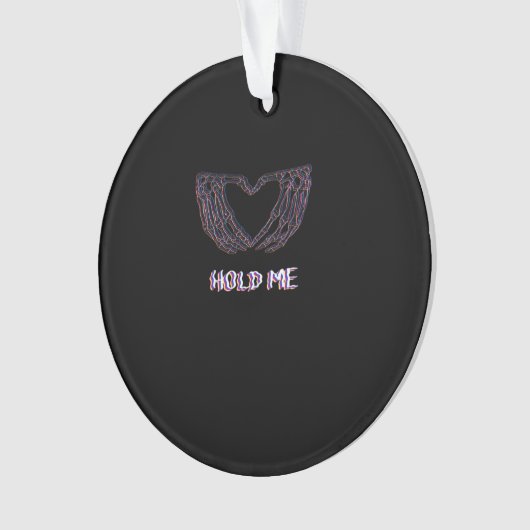 Hold Me Classic - Skeleton Hand Heart Ornament (voorkant)