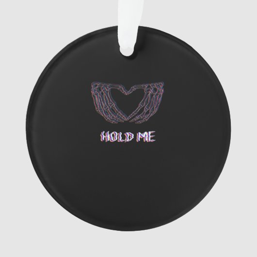Hold Me Classic - Skeleton Hand Heart Ornament (voorkant)
