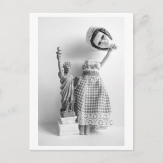 Hold your head high - The statue of Liberty Briefkaart