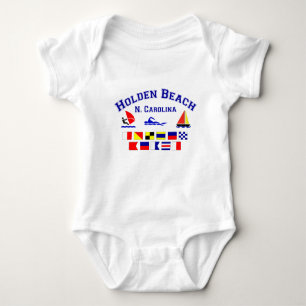 Holden Beach Nc Signal Flags Romper
