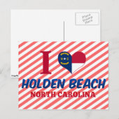 Holden Beach, North Carolina Briefkaart (Voorkant / Achterkant)