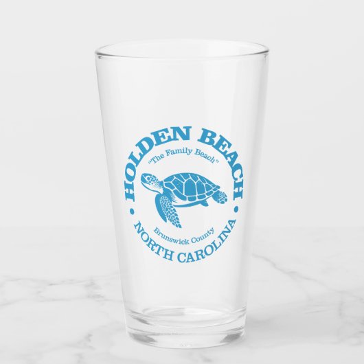 Holden Beach (zee schildpad) Glas (Voorkant)