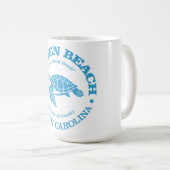 Holden Beach (zee schildpad) Koffiemok (Voorkant rechts)