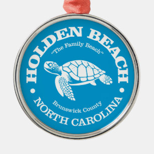 Holden Beach (zee schildpad) Metalen Ornament