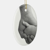 holding hands keramisch ornament (Rechts)
