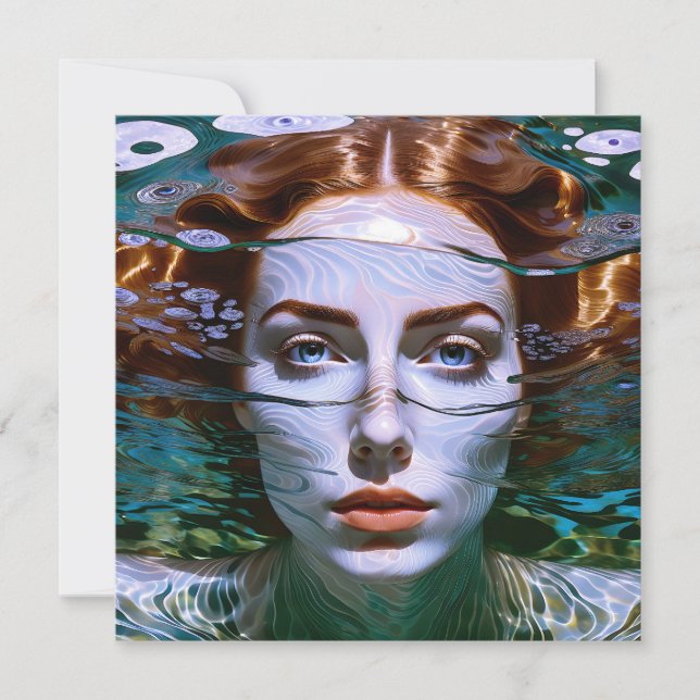 "Holding My Breath" - Vrouwen in het water (Voorkant)