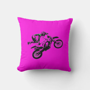 Holding On - Freestyle Motorcross Stunt Kussen