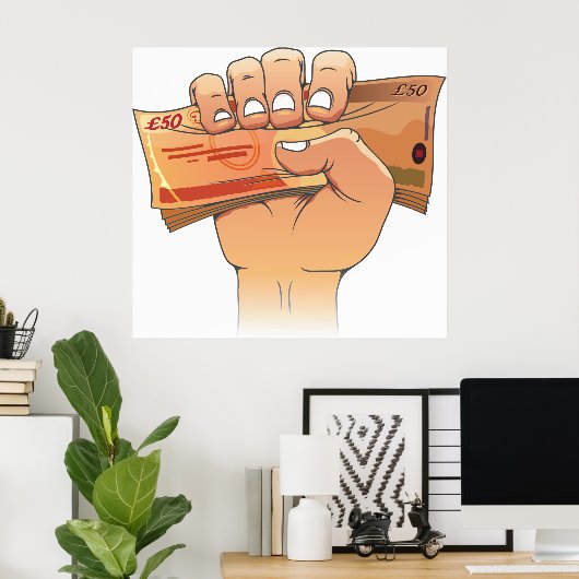 Holding Poster (Thuiskantoor)