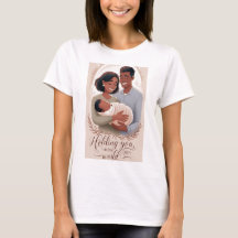 Holding You, Holding Our World T-shirt voor ouders