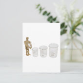 HoldingBeaker013110 Briefkaart (Staand voorkant)