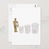 HoldingBeaker013110 Briefkaart (Voorkant / Achterkant)