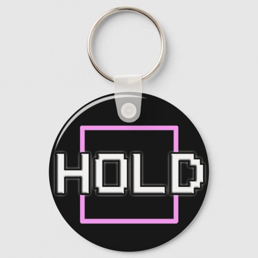 HoldSquare Logo Sleutelhanger (Voorkant)