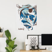 Hole in mijn hoofd poster (Thuiskantoor)