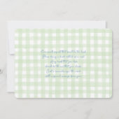 Hole In One Birthday Invitation Kaart (Achterkant)