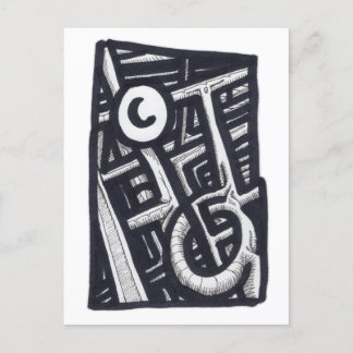 Hole in One? Briefkaart