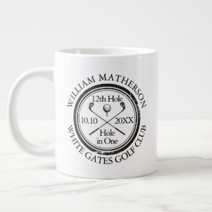 Hole in One Classic Gepersonaliseerd Golf Extra Grote Beker
