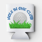 Hole in One Club Blikjeskoeler (Achterkant)