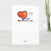 Hole in One Funny Golf Birthday Kaart (Achterkant)