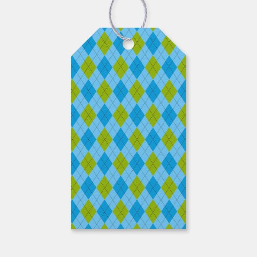 Hole in One Golf 1st Verjaardag Bedankt Cadeaulabel (Achterkant)