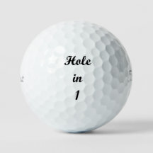 Hole in One Golf Ball