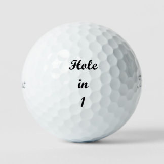 Hole in One Golf Ball Golfballen
