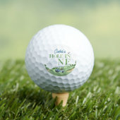 Hole In One Golf Boy First Birthday Par-Tee Golfballen (Insitu Shirt)