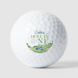 Hole In One Golf Boy First Birthday Par-Tee Golfballen