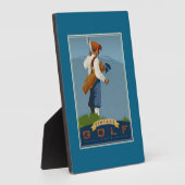 Hole-in-one golf fotoplaat (Zijkant)