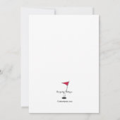 Hole In One Golf Invitation (Dos)