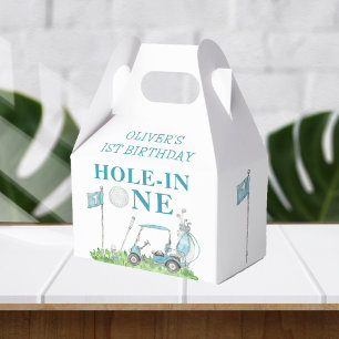 Hole in One Golf Par-t-shirt Boy 1e Verjaardag Bedankdoosjes
