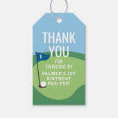 Hole in One Golf Party Favor Label Cadeaulabel (Voorkant)