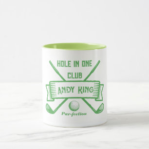 Hole-in-One Golfmok - Gepersonaliseerd Golfer Cade Mok